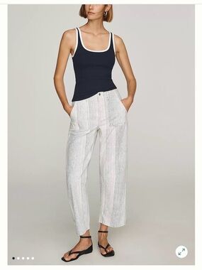 LE JEAN Soft Utility Barrel in Summer Stripe